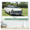Opel Oldtimer mit dem Blitz (hochwertiger Premium Wandkalender 2025 DIN A2 quer), Kunstdruck in Hochglanz