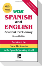 Vox Spanish and English Student Dictionary Pb, 2nd Edition