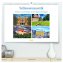 Schlossromantik (hochwertiger Premium Wandkalender 2025 DIN A2 quer), Kunstdruck in Hochglanz