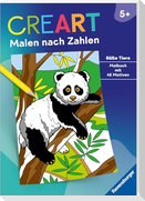 CreArt Malen nach Zahlen ab 5: Süße Tiere