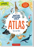 Natur-Stickerwelt - Atlas - Tiere der Welt