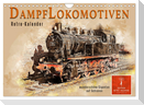 Dampflokomotiven - wunderschöne Giganten auf Schienen (Wandkalender 2024 DIN A4 quer), CALVENDO Monatskalender