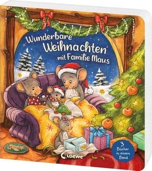 Schmidt, Hans-Christian. Wunderbare Weihnachten mit Familie Maus - Drei zauberhaft gereimte Advents- und Weihnachtsgeschichten zum gemeinsamen Vorlesen ab 3 Jahren. Loewe Verlag GmbH, 2024.