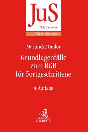 Martinek, Michael / Sebastian Omlor. Grundlagenfälle zum BGB für Fortgeschrittene - Die Wilhelm-Busch-Fälle. Beck C. H., 2021.