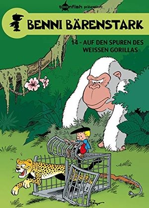 Parthoens, Luc / Thierry Culliford. Benni Bärenstark 14. Auf den Spuren des weißen Gorillas. Splitter Verlag, 2015.