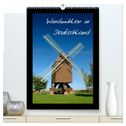 Windmühlen in Deutschland (hochwertiger Premium Wandkalender 2024 DIN A2 hoch), Kunstdruck in Hochglanz