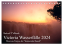 Victoria Wasserfälle (Tischkalender 2024 DIN A5 quer), CALVENDO Monatskalender