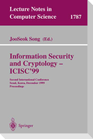 Information Security and Cryptology - ICISC'99