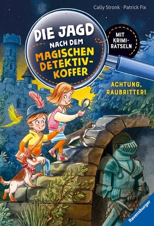 Stronk, Cally. Die Jagd nach dem magischen Detektivkoffer, Band 4: Achtung, Raubritter!. Ravensburger Verlag, 2022.