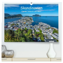 Skandinavien - Fjorde, Schären und Meer... (hochwertiger Premium Wandkalender 2024 DIN A2 quer), Kunstdruck in Hochglanz