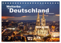 Welterbe in Deutschland (Tischkalender 2024 DIN A5 quer), CALVENDO Monatskalender