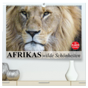 Afrikas wilde Schönheiten (hochwertiger Premium Wandkalender 2024 DIN A2 quer), Kunstdruck in Hochglanz
