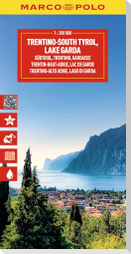 MARCO POLO Reisekarte Italien 03 Südtirol, Trentino, Gardasee 1:200.000