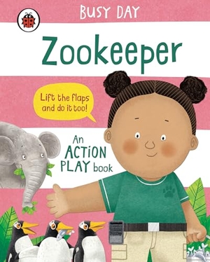 Green, Dan. Busy Day - Zookeeper : An action play book. DK, 2024.