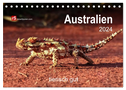 Australien tierisch gut 2024 (Tischkalender 2024 DIN A5 quer), CALVENDO Monatskalender