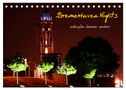 Bremerhaven Nights (Tischkalender 2024 DIN A5 quer), CALVENDO Monatskalender