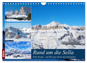Sella Ronda (Wandkalender 2024 DIN A4 quer), CALVENDO Monatskalender