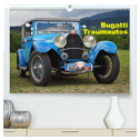 Bugatti Traumautos (hochwertiger Premium Wandkalender 2024 DIN A2 quer), Kunstdruck in Hochglanz