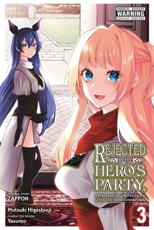 Delucia, Dale / Dk et al. Rejected by the Hero's Party, a Princess Decided to Live a Quiet Life in the Countryside, Vol. 3. Little, Brown & Company, 2025.