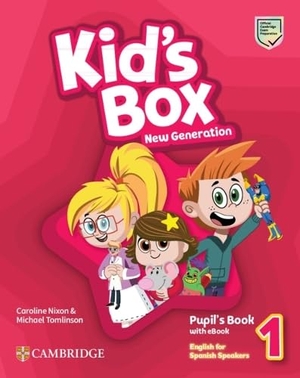 Nixon, Caroline / Michael Tomlinson. Kid's Box New Generation Level 1 Pupil's Pack Andalusia Edition English for Spanish Speakers. Cambridge University Press & Assessment, 2026.