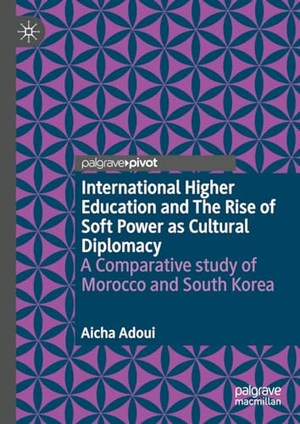 Adoui, Aicha. International Higher Education and The Rise of Soft Power as Cultural Diplomacy - A Comparative study of Morocco and South Korea. Springer Nature Switzerland, 2023.