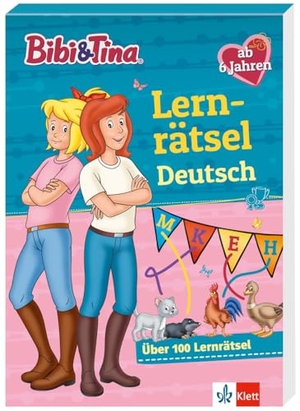 Bibi & Tina: Lernrätsel Deutsch ab 6 Jahren - Über 100 Lernrätsel. Klett Lerntraining, 2024.