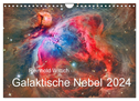 Galaktische Nebel (Wandkalender 2024 DIN A4 quer), CALVENDO Monatskalender