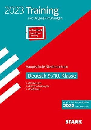STARK Original-Prüfungen und Training Hauptschule 2023 - Deutsch 9./10. Klasse - Niedersachsen. Stark Verlag GmbH, 2022.