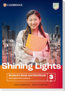Shining Lights Level 3 Student's Book and Workbook with Digital Pack Combo a