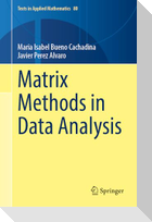 Matrix Methods in Data Analysis