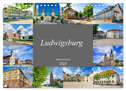 Ludwigsburg Impressionen (Wandkalender 2025 DIN A4 quer), CALVENDO Monatskalender