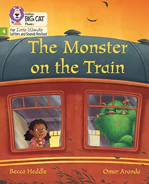 Heddle, Becca. The Monster on the Train - Phase 4 Set 2. HarperCollins Publishers, 2021.