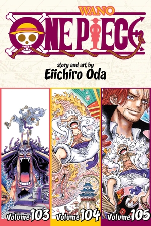Oda, Eiichiro. One Piece (Omnibus Edition), Vol. 35 - Includes vols. 103, 104 & 105. Viz Media, Subs. of Shogakukan Inc, 2025.
