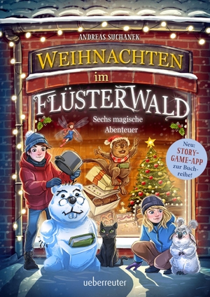 Suchanek, Andreas. Weihnachten im Flüsterwald - Sechs magische Abenteuer - Sechs weihnachtliche Abenteuer aus dem Flüsterwald für Kinder ab 9 Jahren. Ueberreuter Verlag, 2026.