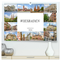 Wiesbaden Impressionen (hochwertiger Premium Wandkalender 2024 DIN A2 quer), Kunstdruck in Hochglanz