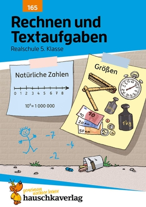 Nitschké, Laura / Simpson, Susanne et al. Rechnen und Textaufgaben - Realschule 5. Klasse. Hauschka Verlag GmbH, 2017.