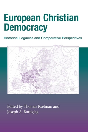 Buttigieg, Joseph A. / Thomas Kselman (Hrsg.). European Christian Democracy - Historical Legacies and Comparative Perspectives. University of Notre Dame Press, 2003.