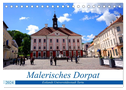 Malerisches Dorpat - Estlands Universitätsstadt Tartu (Tischkalender 2024 DIN A5 quer), CALVENDO Monatskalender
