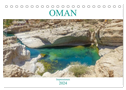 Oman - Impressionen (Tischkalender 2024 DIN A5 quer), CALVENDO Monatskalender