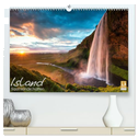 ISLAND - Traumlandschaften (hochwertiger Premium Wandkalender 2025 DIN A2 quer), Kunstdruck in Hochglanz