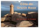 Côte de Granit Rose - Der rote Norden der Bretagne (Wandkalender 2024 DIN A4 quer), CALVENDO Monatskalender