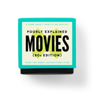 Brass Monkey, Brass. Mini Poorly Explained Movies - 80s Edition. Abrams and Chronicle Books IWUK, 2025.