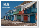 Milos, Insel der Farben (Tischkalender 2024 DIN A5 quer), CALVENDO Monatskalender
