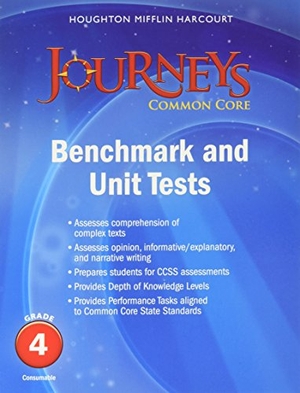 Reading. Benchmark Tests and Unit Tests Consumable Grade 4. Houghton Mifflin, 2012.