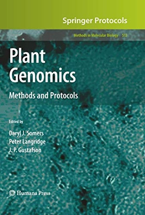 Somers, Daryl J. / J. P. Gustafson et al (Hrsg.). Plant Genomics - Methods and Protocols. Humana Press, 2009.
