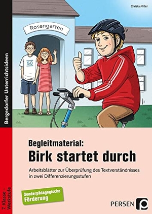 Miller, Christa. Begleitmaterial: Birk startet durch - Arbeitsblätter zur Überprüfung des Textverständnisses in zwei Differenzierungsstufen (7. Klasse bis Werkstufe). Persen Verlag i.d. AAP, 2020.