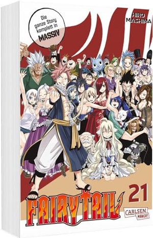 Mashima, Hiro. Fairy Tail Massiv 21 - 3-in-1-Manga voller rasanter Abenteuer der stärksten Magier der Welt. Carlsen Verlag GmbH, 2026.