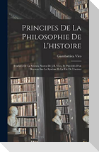 Principes De La Philosophie De L'histoire