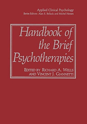 Giannetti, Vincent J. / Richard A. Wells (Hrsg.). Handbook of the Brief Psychotherapies. Springer US, 1990.