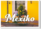 Mexiko - Eine Reise durch ein farbenfrohes Land. (Tischkalender 2024 DIN A5 quer), CALVENDO Monatskalender